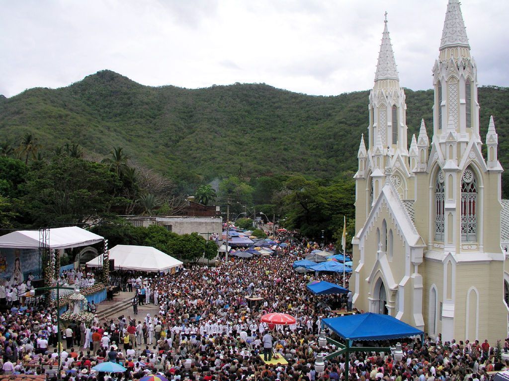 isla margarita virgen del valle de Venezuela