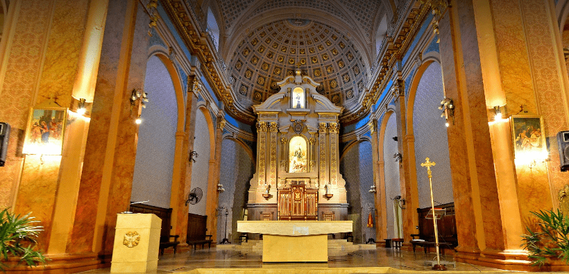 Ábside de la Catedral de la Madre de Ciudades Argentina