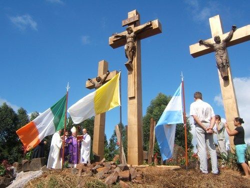 Un paraíso argentino: La fértil tierra de Oberá permitió reproducir la vegetación que aparece en la Biblia. (www.hogarsantateresa.org)