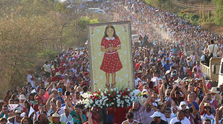 Peregrinación en torno a la imagen de la Beata Benigna Cardozo da Silva Ceará