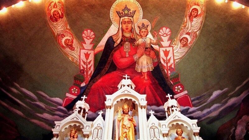 María la Reina de Croacia en Pittsburgh en Pensilvania