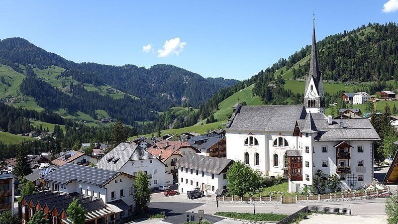 Vista de St. Leonhard - Peregrinaciones en Salzburgo