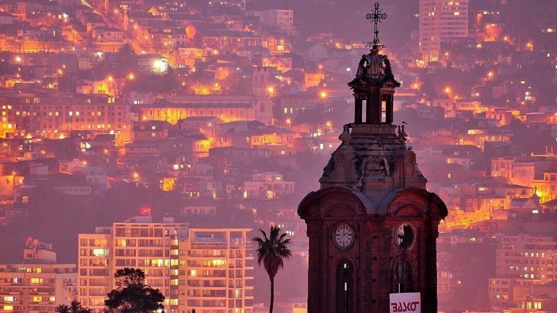 cupula de san franciso en valparaiso