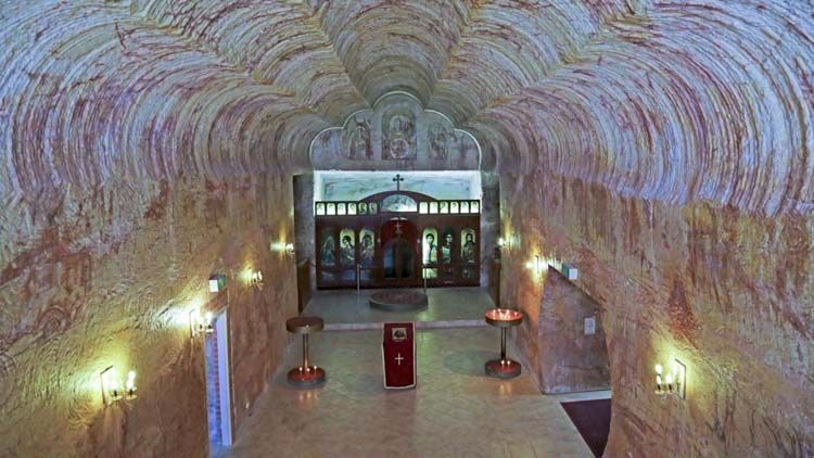 La iglesia subterránea en Coober Pedy que tienes que visitar