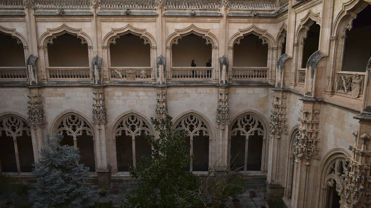 Vista exterior del clustro