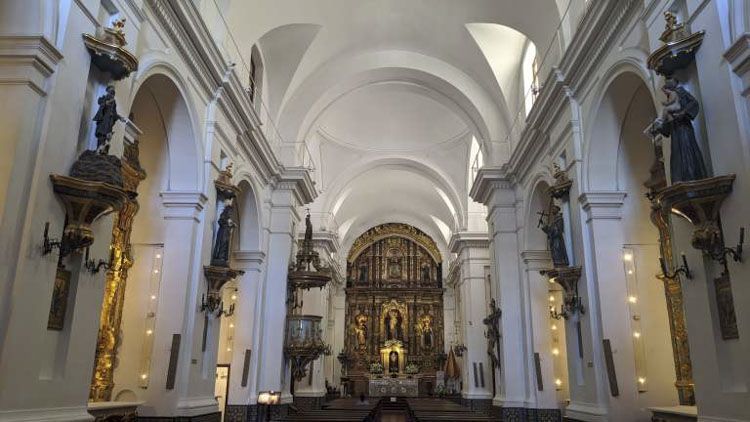 Nave de la Basílica Nuestra Señora del Pilar - Iglesias de Buenos Aires