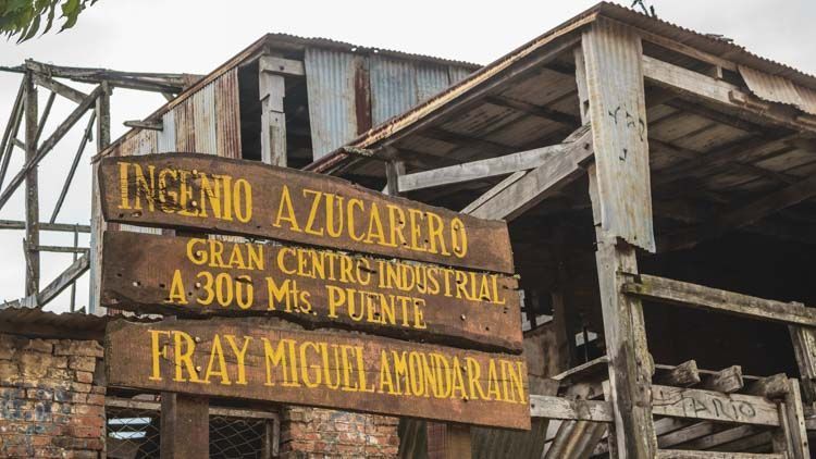 Antiguo ingenio azucarero en San Francisco de Laishí - Ruta Franciscana en Formosa 