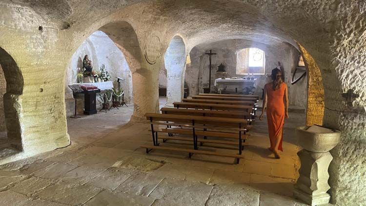 Iglesia Rupestre Santa María de Valverde Crédito Marta Barca