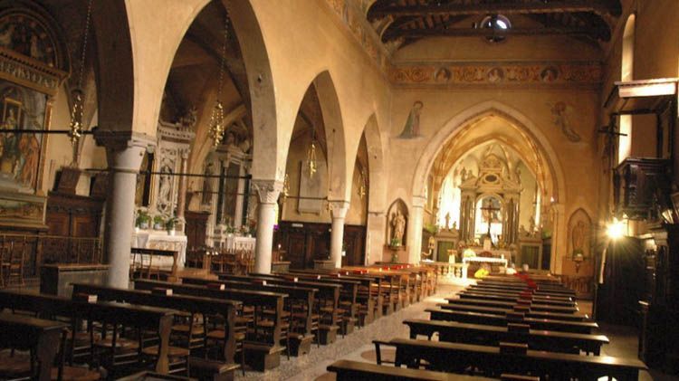 Interior de la iglesia de San Francisco en Schio - Crédito Moreno Eberle - Flickr