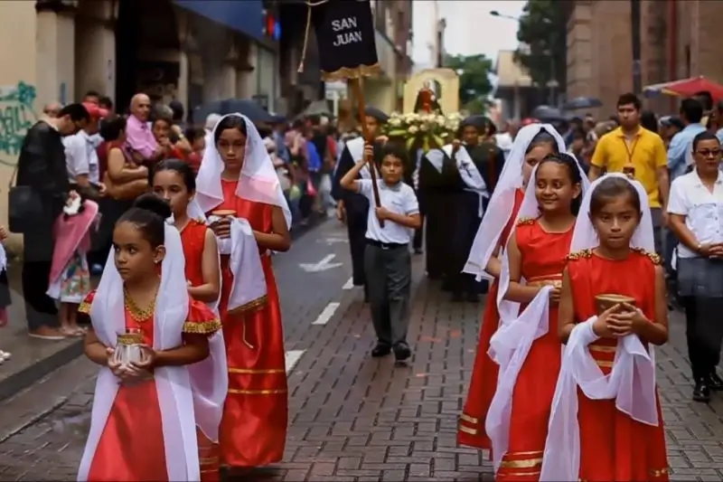 Procesión de los niños Crédito Turismo Pereira