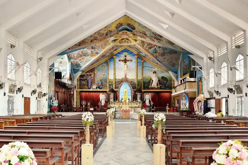 Basílica Catedral Siro Malabar de Santa María, Ernakulam por Augustus Binu