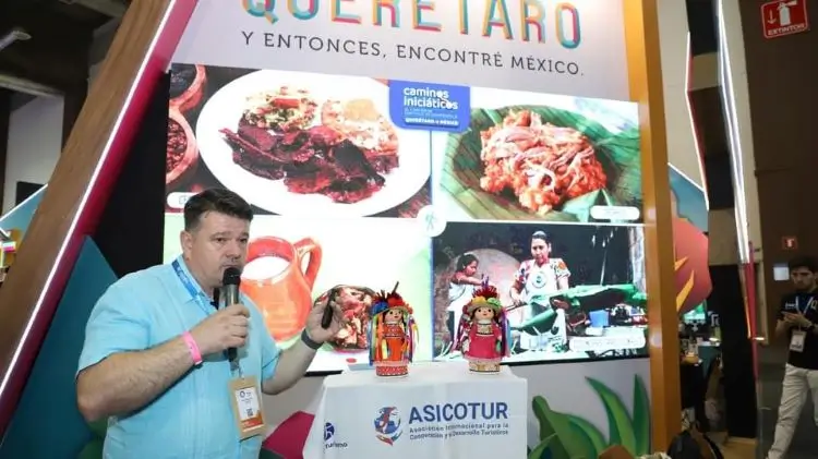 Jesús Ares Vicepresidente de Asicotur presentado el Plan Director del Camino Iniciático al Camino de Santiago