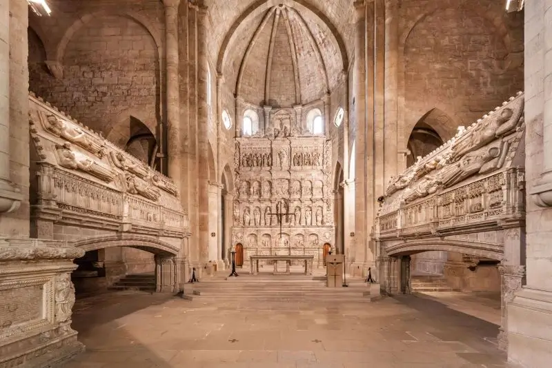 retabloy panteon real de la abadia de poblet