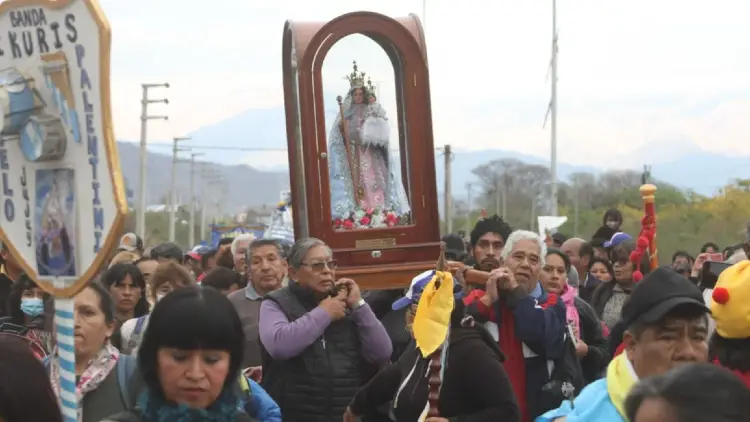 peregrinación Virgen de Río Blanco y Paypaya