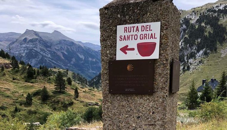 Recorrido del camino del Santo Grial