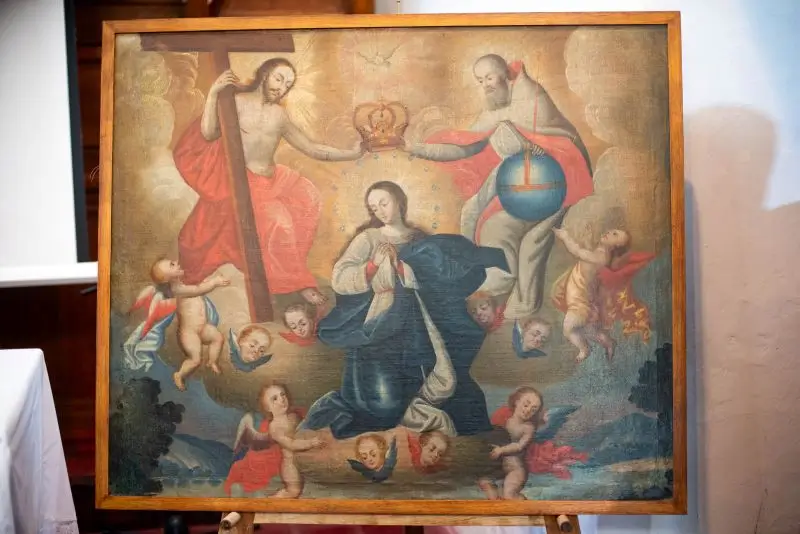 La coronación de la Virgen María