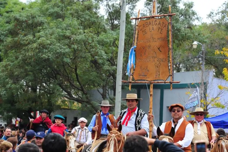 cabalgata de la fe en renca san luis