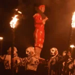 Esta imagen muestra la Contradanza de Cetina, una celebración tradicional que tiene lugar en la localidad zaragozana de Cetina, España
