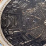 Falsa cúpula pintada por Andrea Pozzo en la Iglesia de San Ignacio de Loyola en Roma.